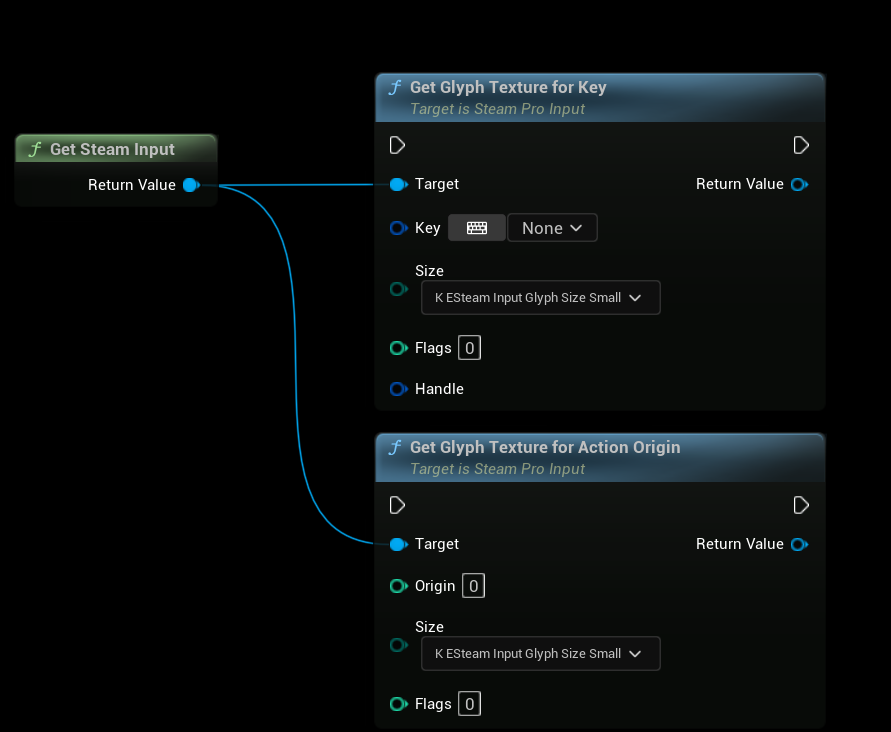 Get Glyph Texture for Key and Get Glyph Texture for Action Origin